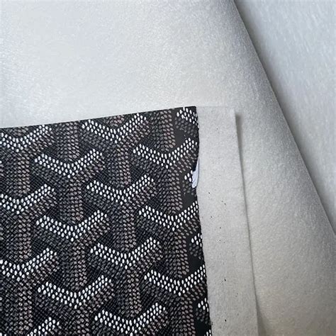 goyard vinyl fabric|Textile .